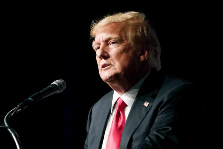 President Donald Trump speaks during an event, July 8, 2022, in Las Vegas. (AP Photo/John Locher, File)