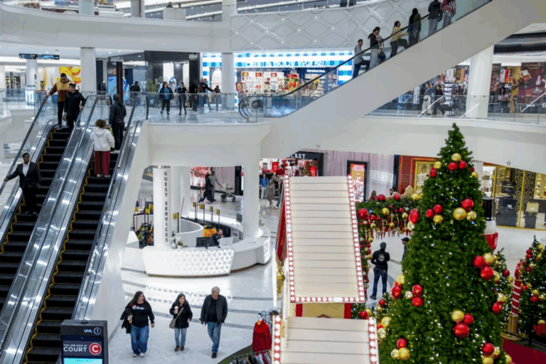 People visit American Dream Mall during Black Friday shopping in East Rutherford, N.J.Eduardo Munoz Alvarez / Getty Images