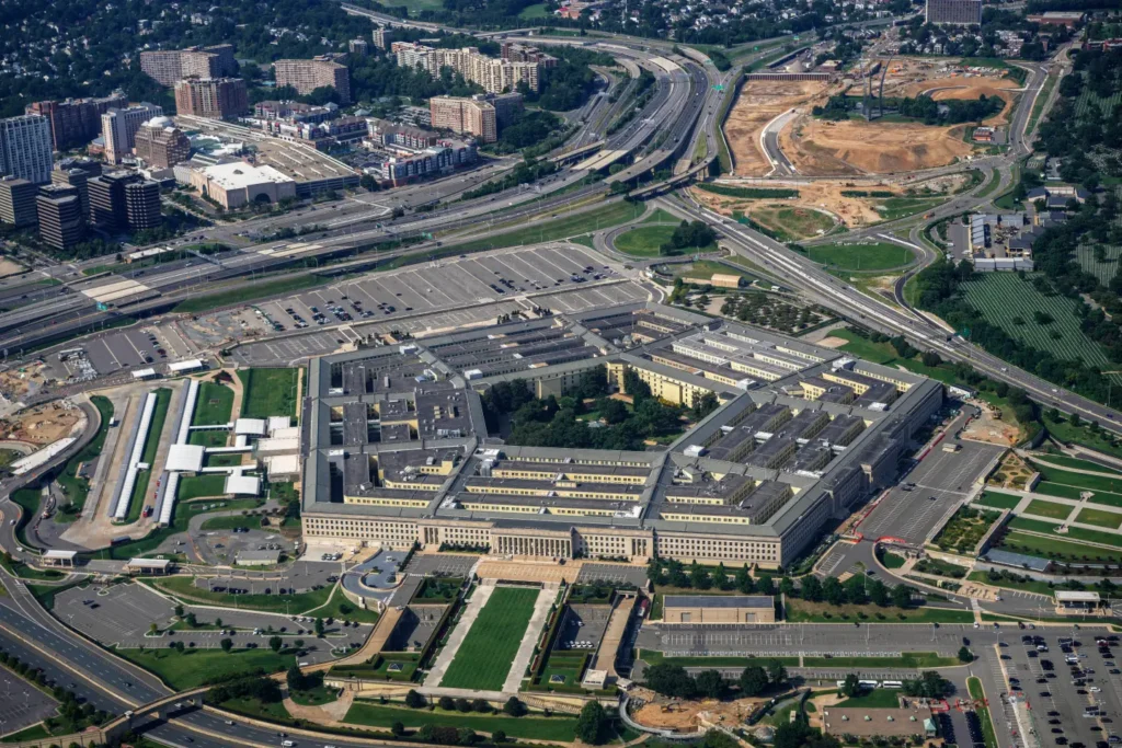 The Pentagon is seen on Sunday, Aug. 27, 2023, in Washington. (AP Photo/Carolyn Kaster, File)