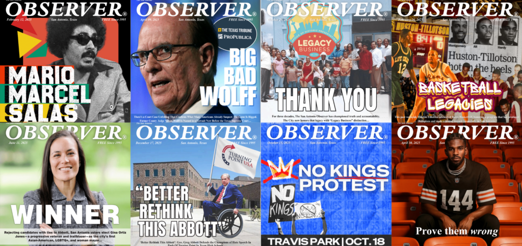 The San Antonio Observer covers