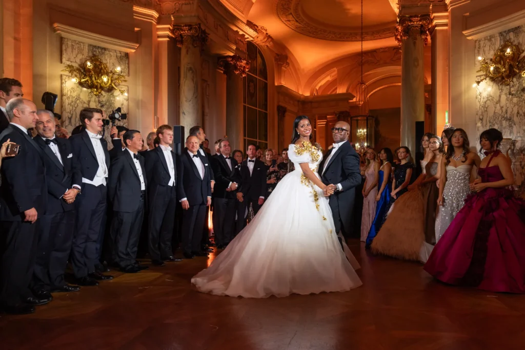 Bronwyn Vance and her father Courtney Vance. Photo by: Studio Vanssay, Vouge