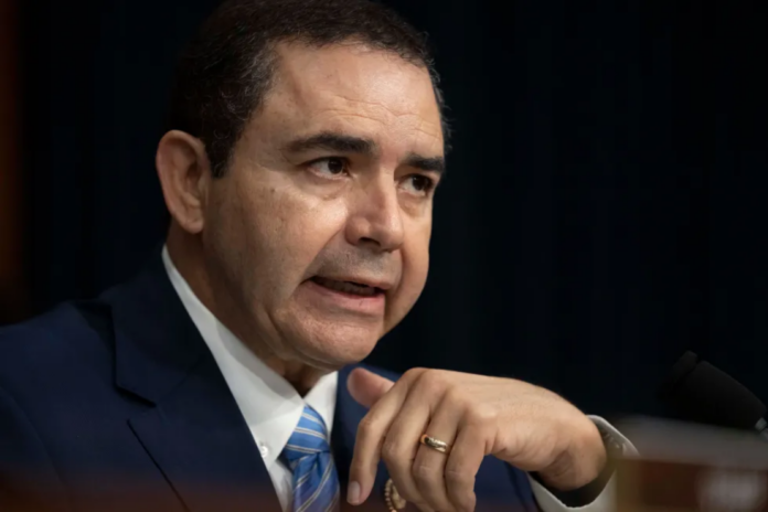 Rep. Henry Cuellar, D-Texas, speaks during a hearing of the Homeland Security Subcommittee of the House Committee on Appropriations on Capitol Hill, April 10, 2024, in Washington. (AP Photo/Mark Schiefelbein, File)