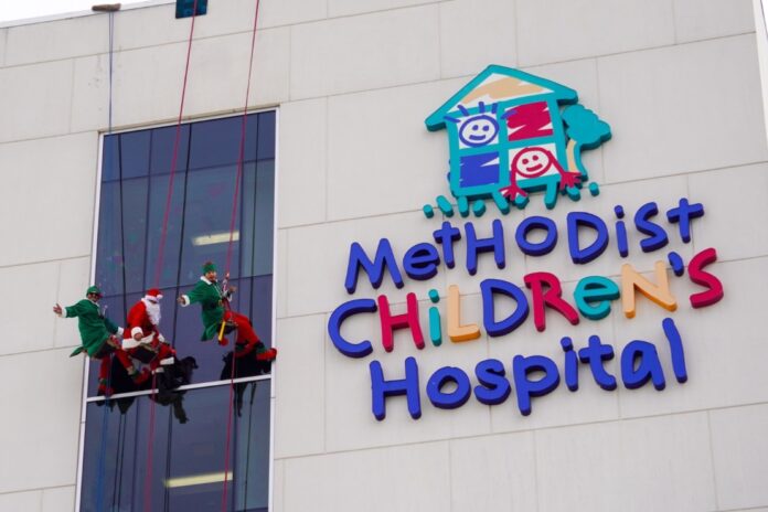Young patients at Methodist Children’s Hospital were treated to a one-of-a-kind Santa visit just in time for the holidays.