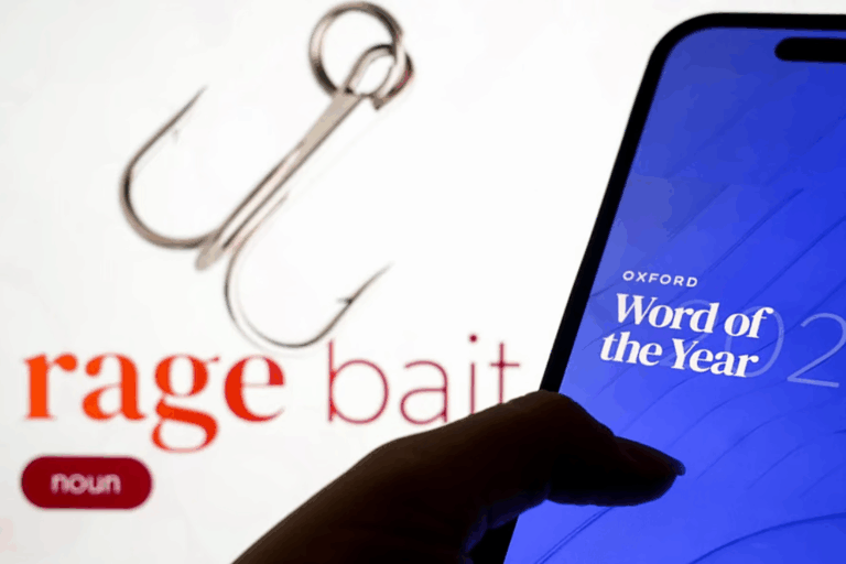 Rage bait is the word of the year Credit: Photo by Dilara Irem Sancar/Anadolu via Getty Images