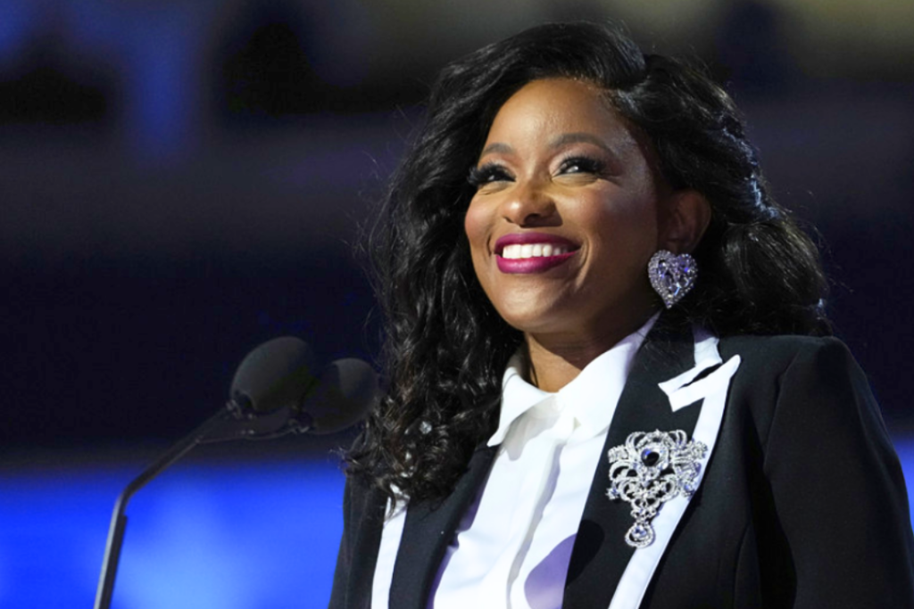 Rep. Jasmine Crockett at the DNC.Kevin Dietsch/Getty Images