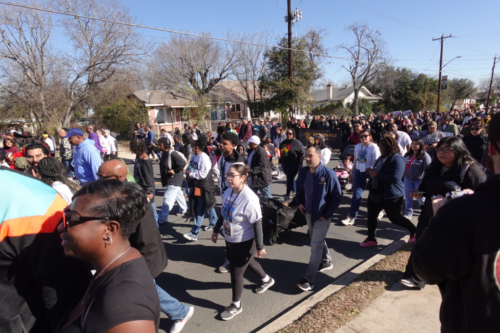 San Antonio’s 39th annual MLK March. Thaddeus Davis/ The San Antonio Observer