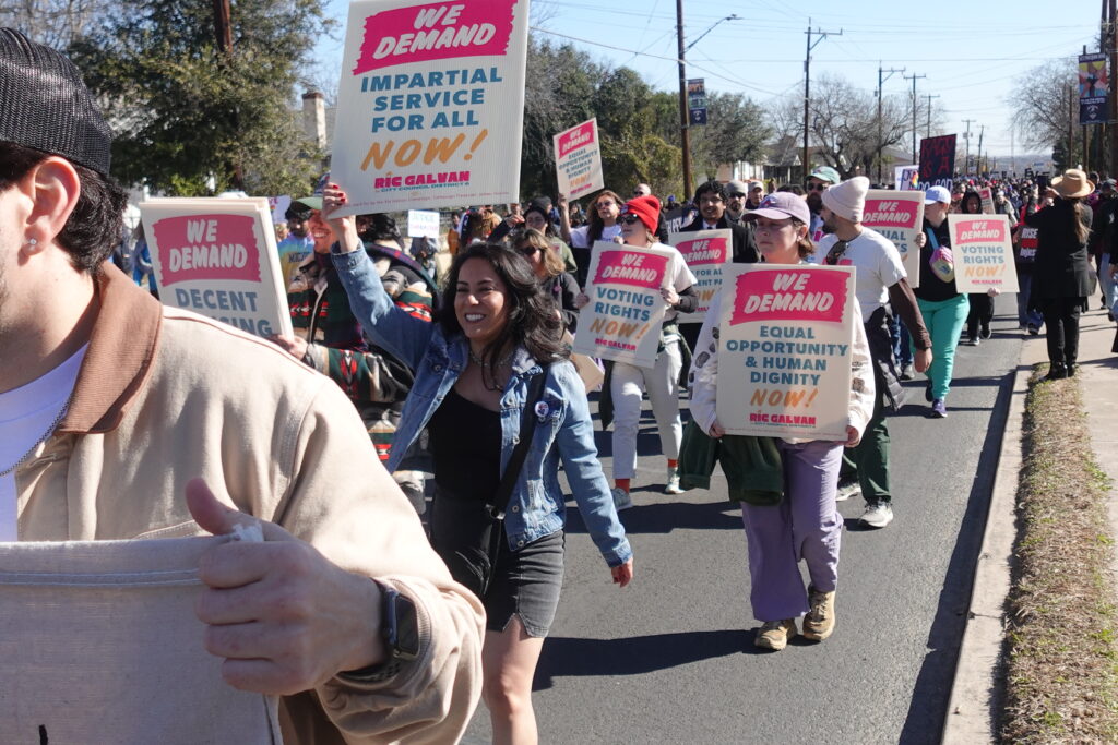 San Antonio’s 39th annual MLK March. Thaddeus Davis/ The San Antonio Observer