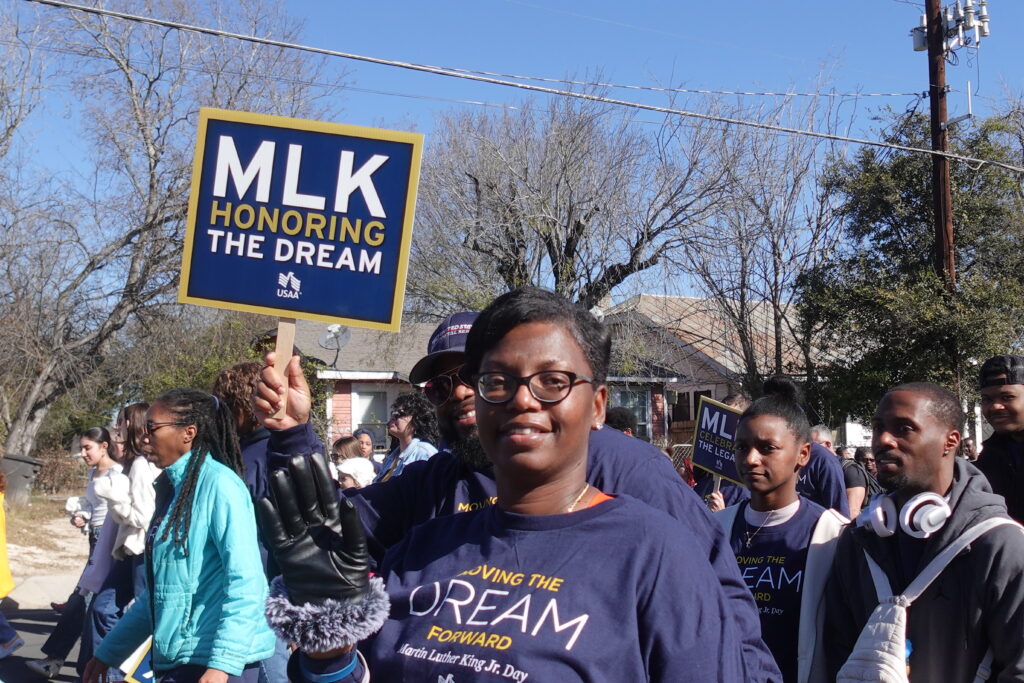 San Antonio’s 39th annual MLK March. Thaddeus Davis/ The San Antonio Observer
