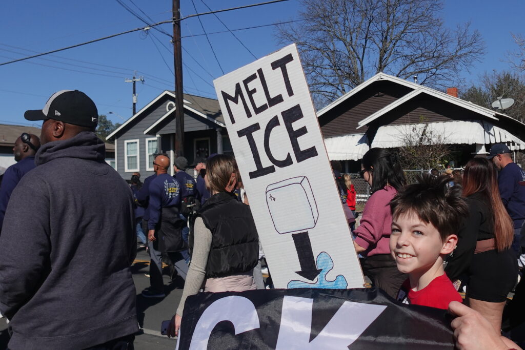 San Antonio’s 39th annual MLK March. Thaddeus Davis/ The San Antonio Observer