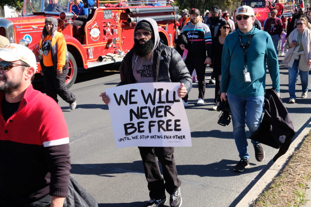 San Antonio’s 39th annual MLK March. Thaddeus Davis/ The San Antonio Observer