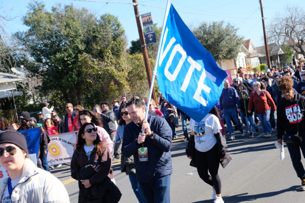 San Antonio’s 39th annual MLK March. Thaddeus Davis/ The San Antonio Observer