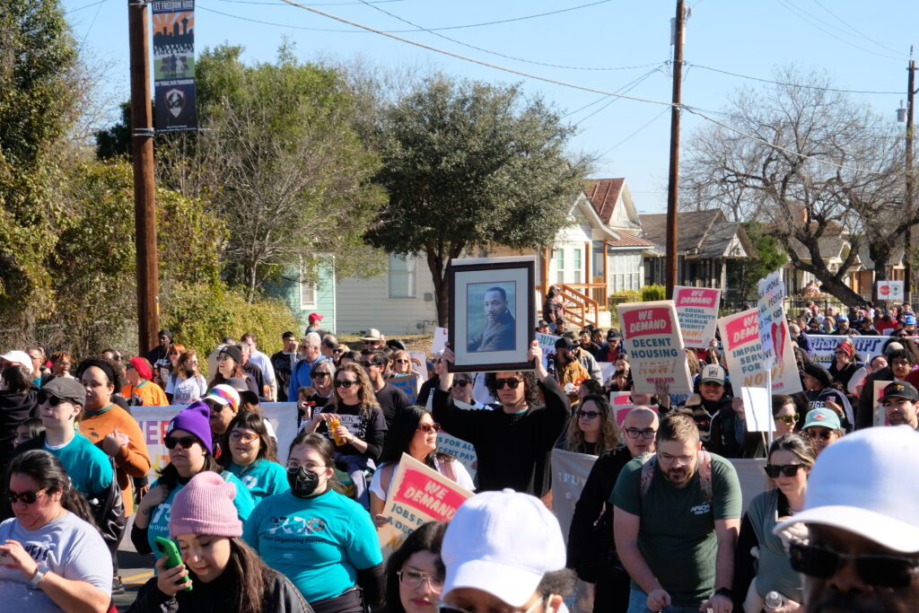 San Antonio’s 39th annual MLK March. Thaddeus Davis/ The San Antonio Observer