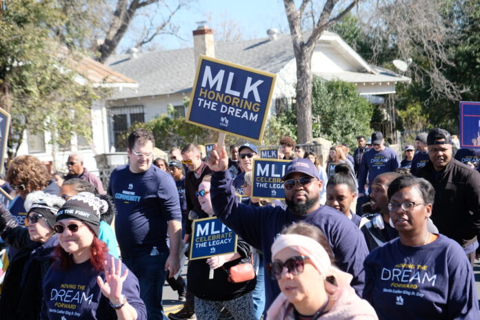 San Antonio’s 39th annual MLK March. Thaddeus Davis/ The San Antonio Observer