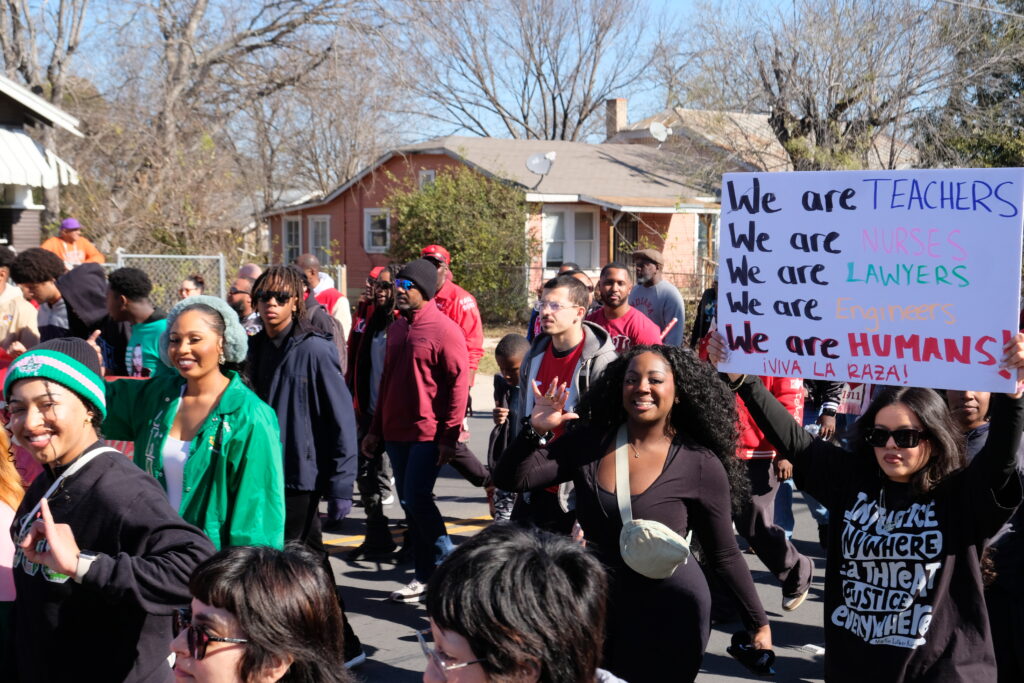 San Antonio’s 39th annual MLK March. Thaddeus Davis/ The San Antonio Observer