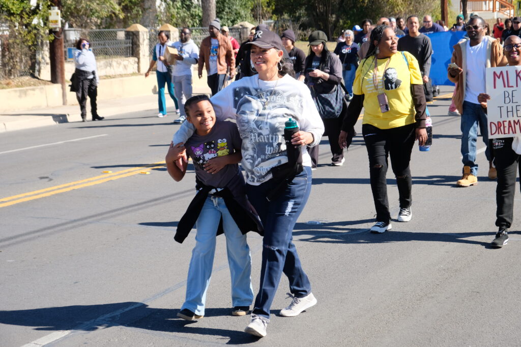 San Antonio’s 39th annual MLK March. Thaddeus Davis/ The San Antonio Observer