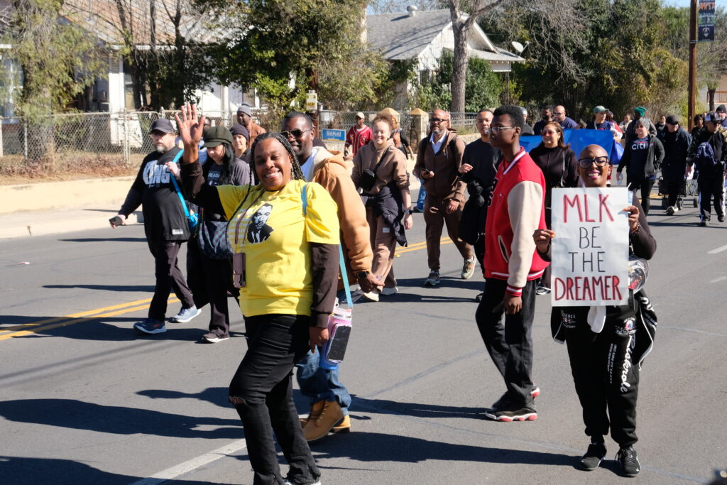 San Antonio’s 39th annual MLK March. Thaddeus Davis/ The San Antonio Observer