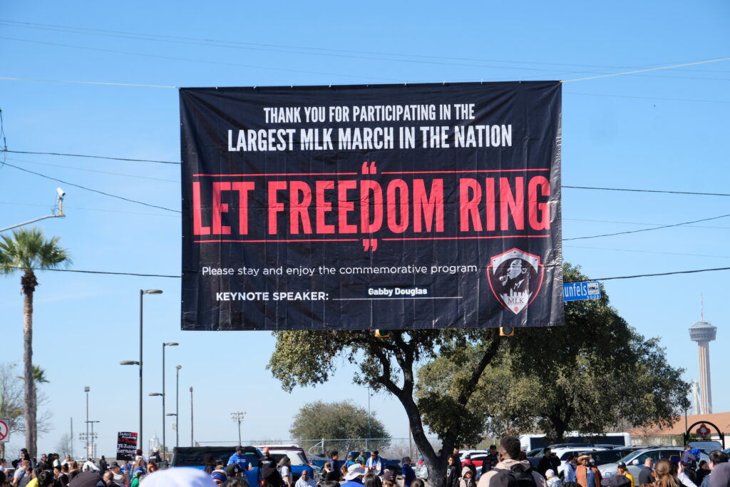 San Antonio’s 39th annual MLK March. Thaddeus Davis/ The San Antonio Observer