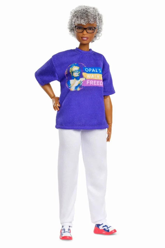 Dr. Opal Lee Barbie doll.
Mattel