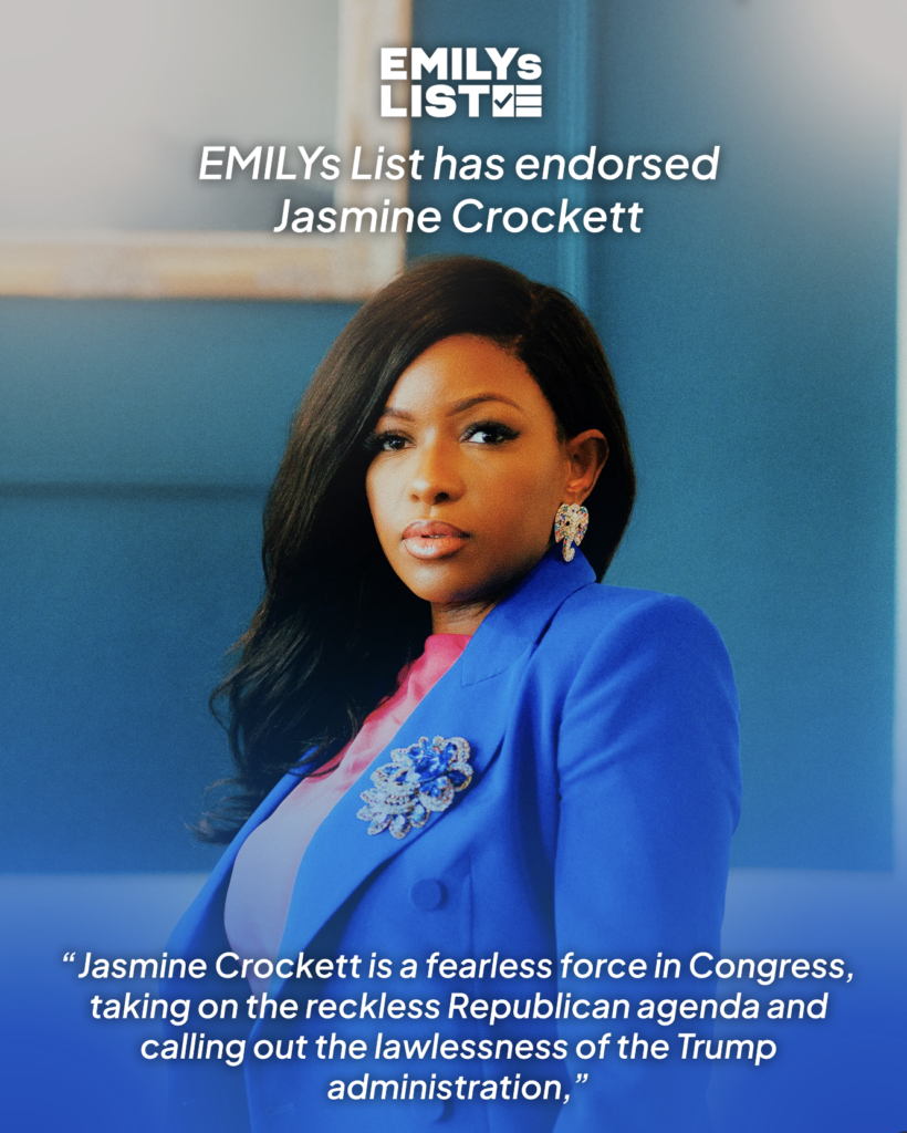 The National Women’s Political Organization Cited Crockett’s Leadership and Advocacy for Texas Families.