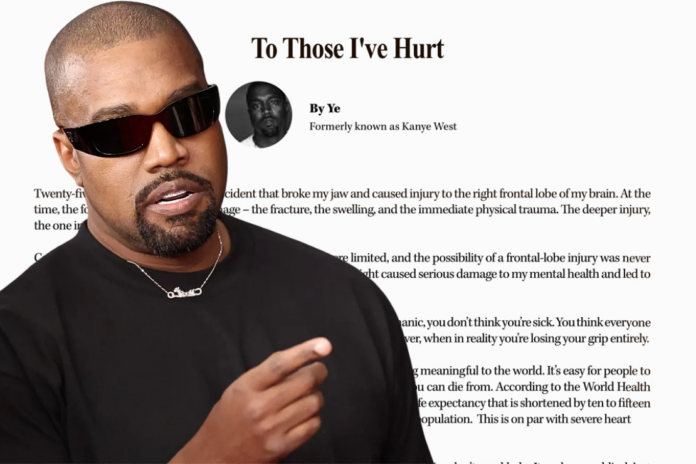 Kanye West, now Ye, and his WSJ ad.