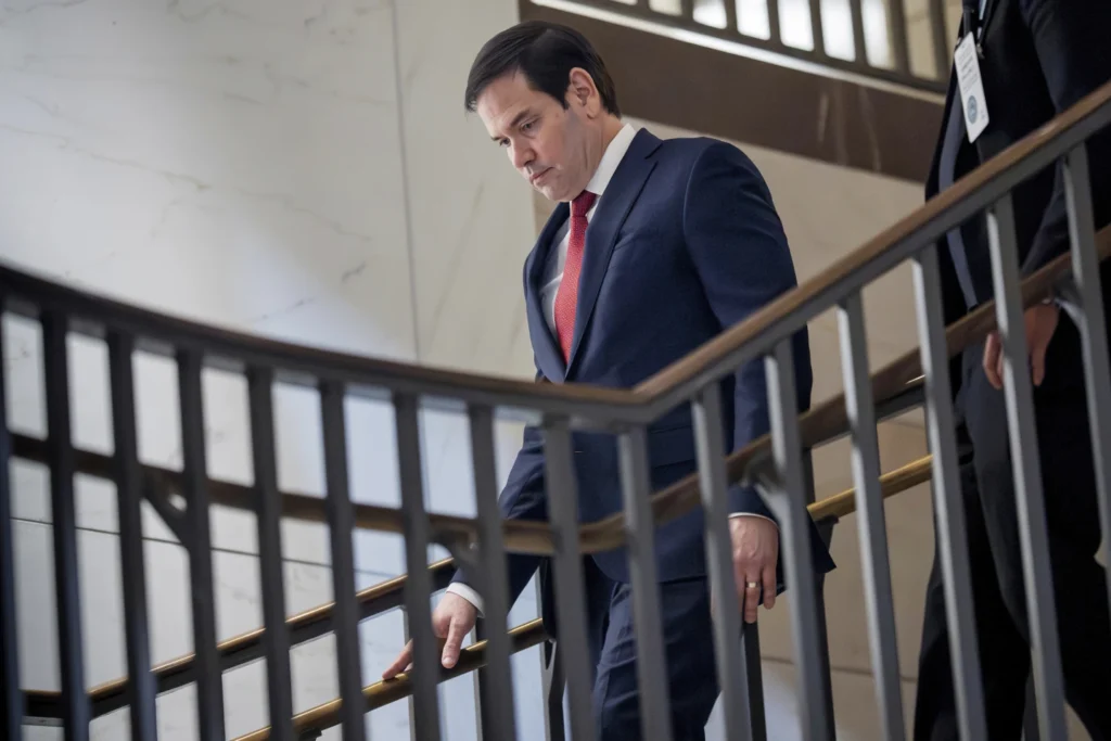 Secretary of State Marco Rubio arrives at the U.S. Capitol Monday, Jan. 5, 2026, for a closed-door briefing with top lawmakers after President Donald Trump ordered U.S. forces to capture Venezuelan President Nicolas Maduro and bring him to New York to face federal drug trafficking charges. (AP  Photo/ J. Scott Applewhite) 