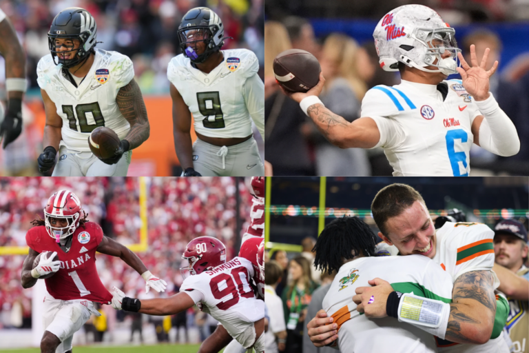 Football’s Final Four Is Set as Indiana, Oregon, Miami, and Ole Miss Advance