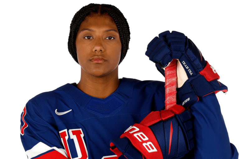 Laila Edwards Makes Olympic Ice Hockey History