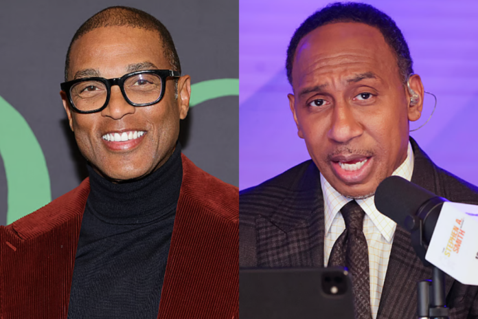 (L-R) Don Lemon and Stephen A. Smith. Getty Images
