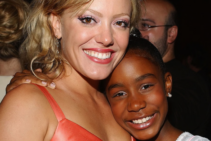 Actresses Jordan Ballard (L) and Kianna Underwood pose as they attend the 