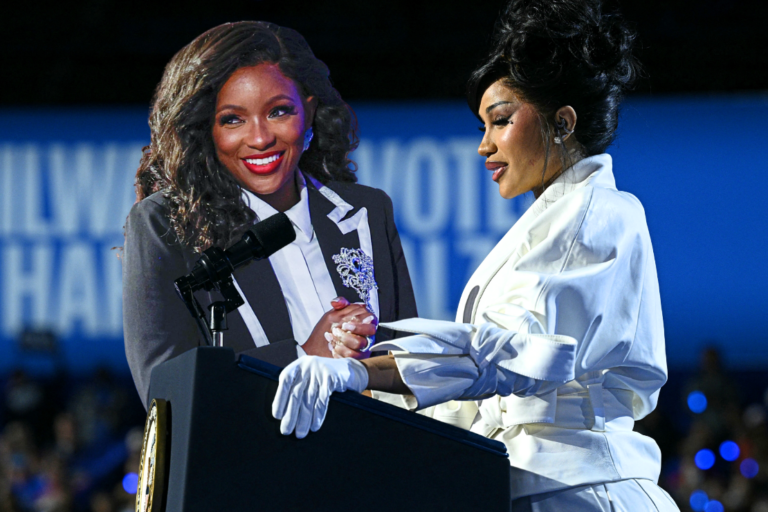 Jasmine Crockett and Cardi B (Photo: Getty Images)