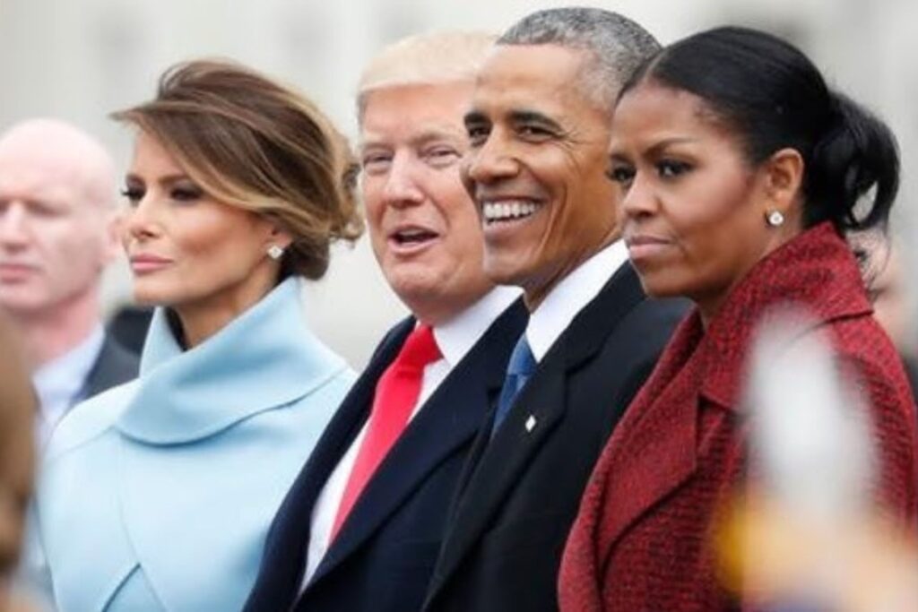 Trump shares video that includes racist depiction of the Obamas, sparking backlash