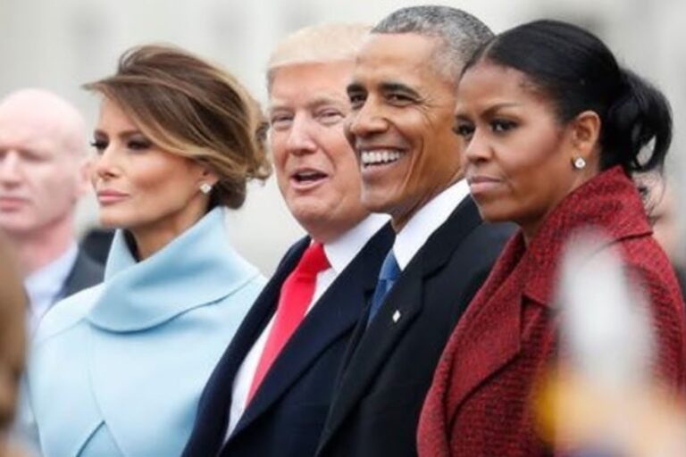 Trump shares video that includes racist depiction of the Obamas, sparking backlash