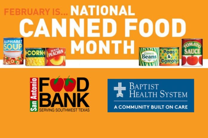 National Canned Food Month Sparks Food Drive at Brooks City Base Hospital