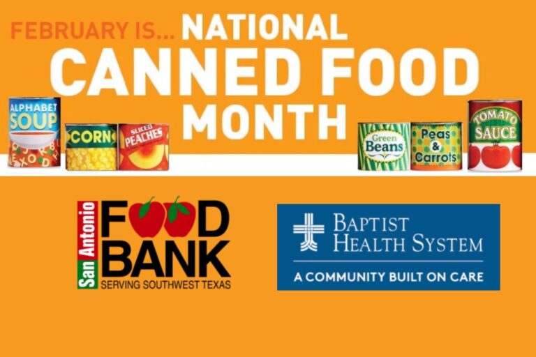 National Canned Food Month Sparks Food Drive at Brooks City Base Hospital