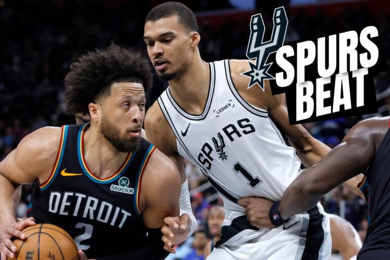 Spurs Beat, (Duane Burleson/AP)