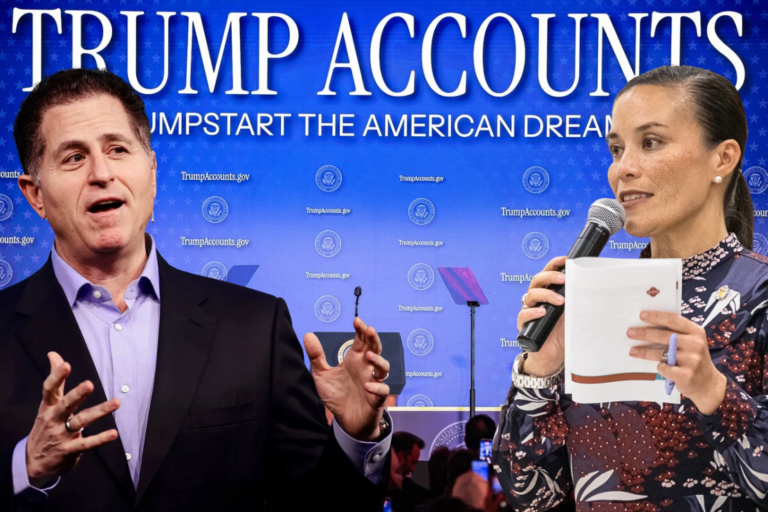 Micheal Dell and Mayor Gina Ortiz Jones. NYT/TPR