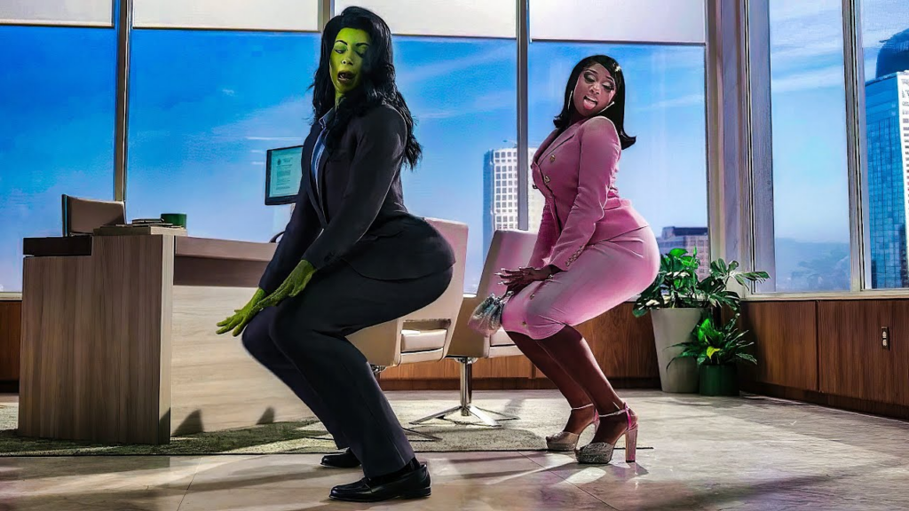 Tatiana Maslany recalls twerking with Megan Thee Stallion on 'She-Hulk'. Disney
