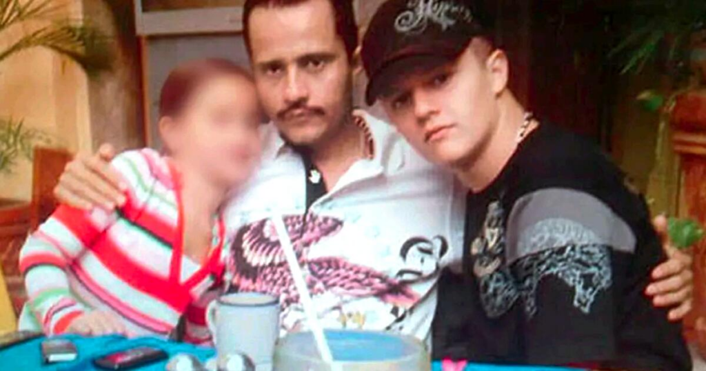 Nemesio Ruben Oseguera Cervantes a.ka. El Mencho, reputed leader of the Jalisco New Generation cartel, with his son Ruben Oseguera Gonzalez, known as El Menchito, in an evidence photo used by federal prosecutors. (U.S. District Court, District of Columbia)