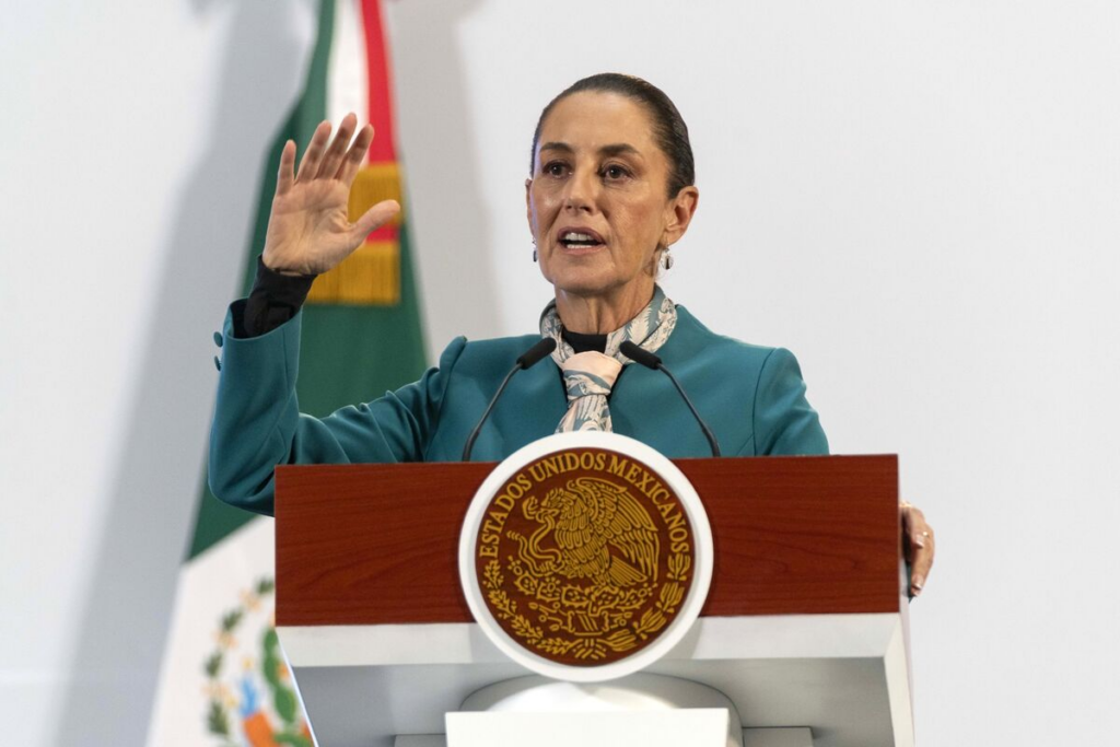 Claudia SheinbaumPhotographer: Stephania Corpi/Bloomberg