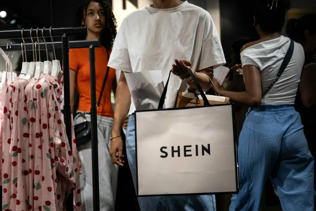 Shein moved its headquarters to Singapore in 2022. Photograph: Arnaud Finistre/AFP/Getty