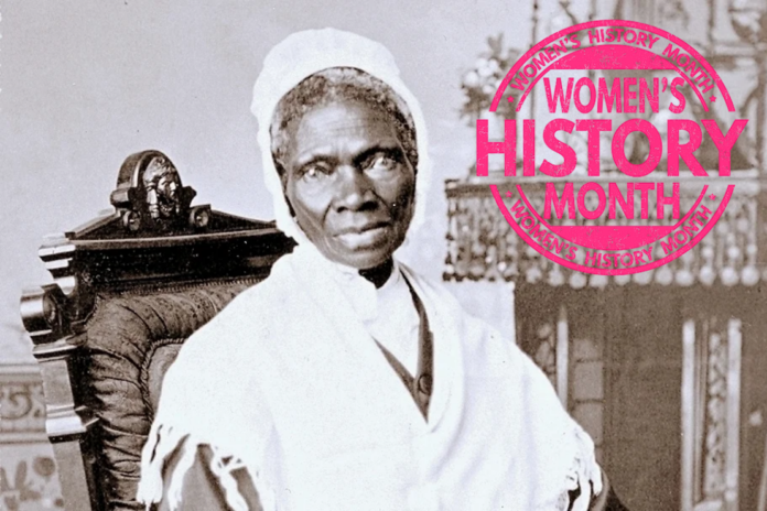 Portrait of Sojourner Truth, abolitionist and women’s rights advocate