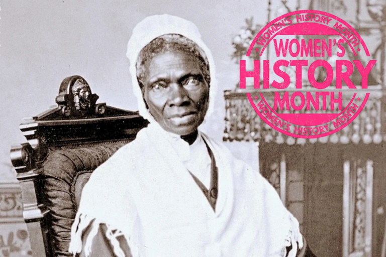 Portrait of Sojourner Truth, abolitionist and women’s rights advocate