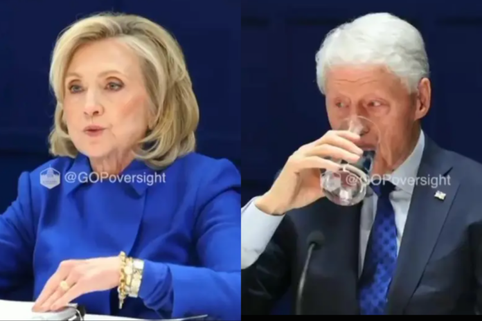 Video of former President Bill Clinton and former Secretary of State Hillary Clinton answering questions about convicted sex offender Jeffrey Epstein were released Monday by a House committee investigating the late financier. AP Photos