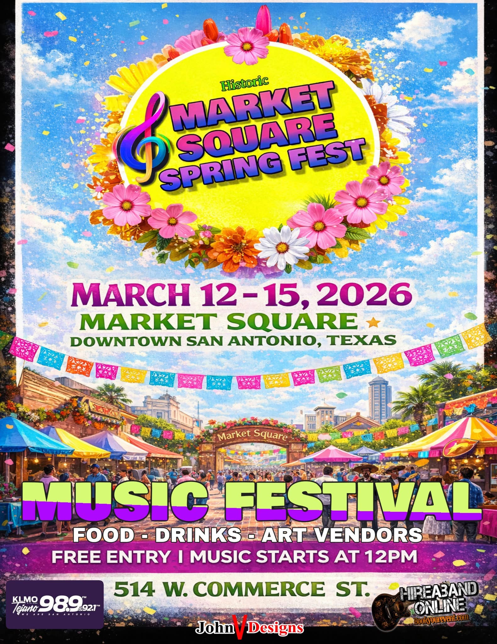 Spring Fest Returns to Historic Market Square for San Antonio Spring Break