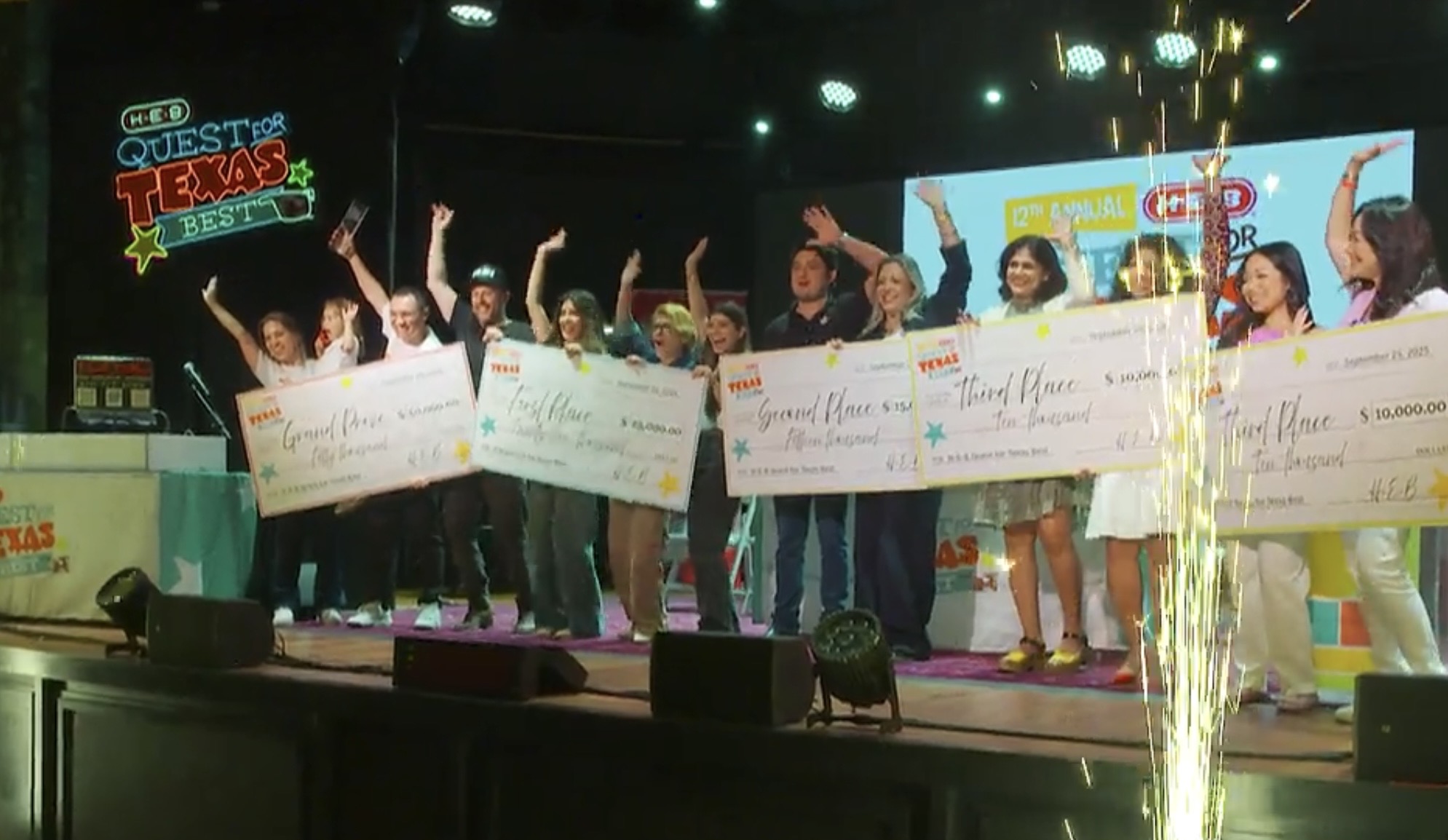 2025 HEB Quest for Texas Best Winners, Photo: HEB