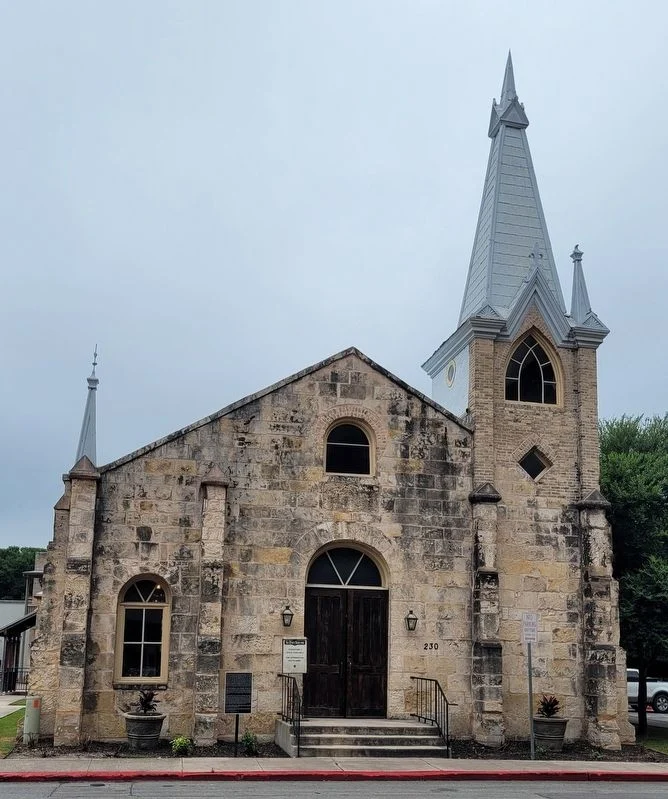 "The Spire" today, was built in 1884 and was the first home of St. Paul Colored Methodist Church, as it was called during the Reconstruction era after the Civil War. Photo: The Historical Marker Database 