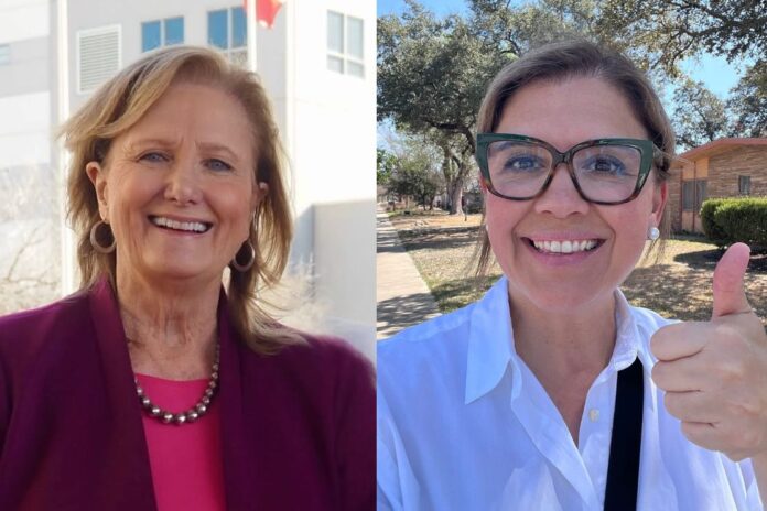 (L) Jane Davis, (R) Luz Elena Chapa, Bexar County DA Run-Off 2026