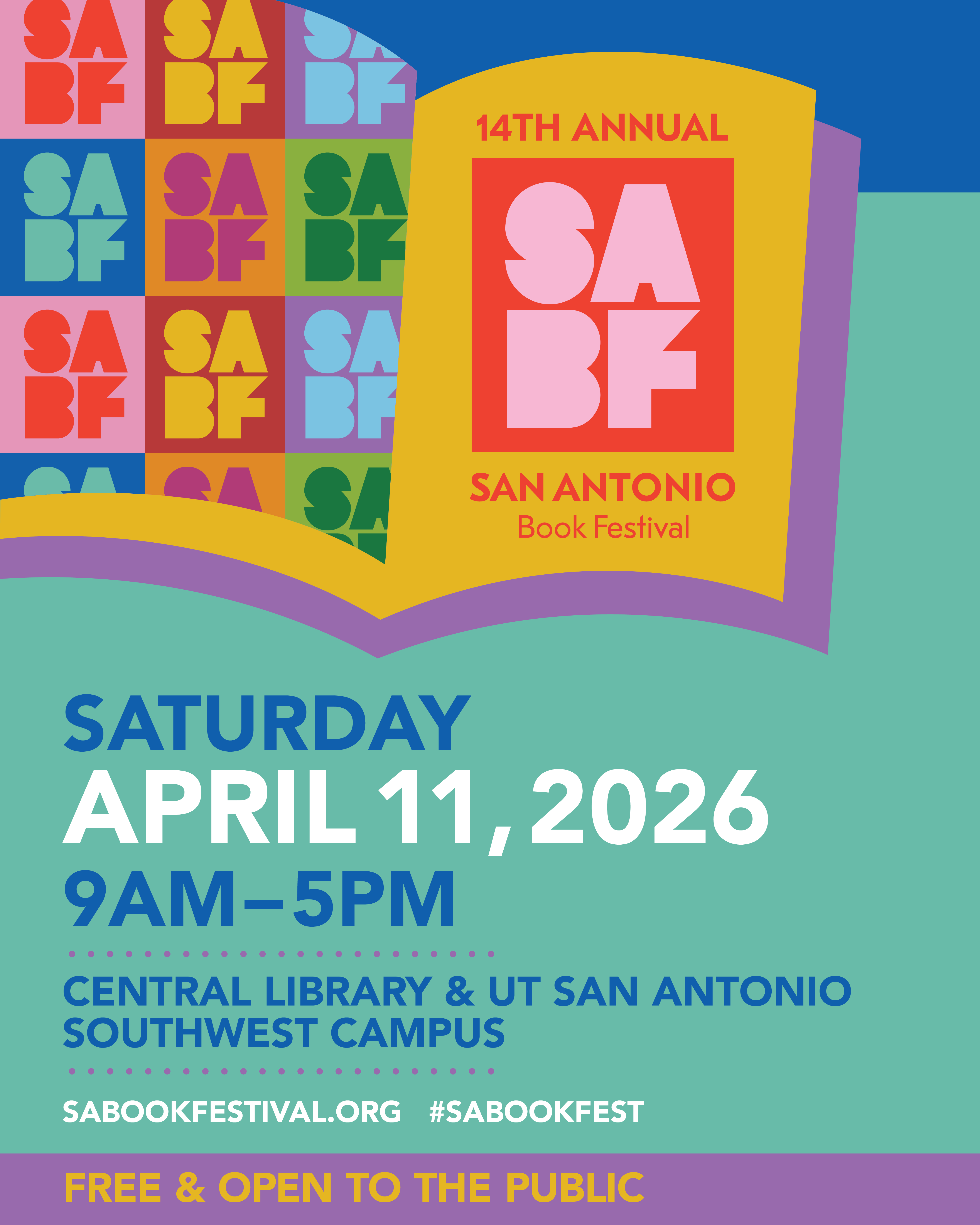 110+ Authors Headline Free San Antonio Book Festival April 11