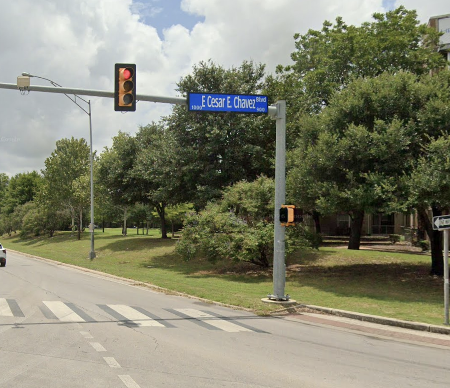 César E. Chávez Boulevard. Google Maps