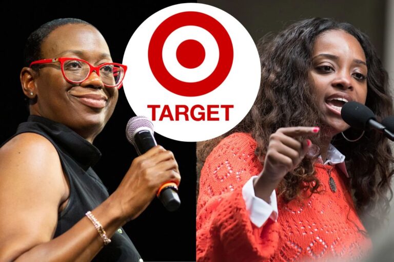 Target boycott continues as activists Nina Turner Tamika Mallory and Nekima Levy Armstrong speak on next steps